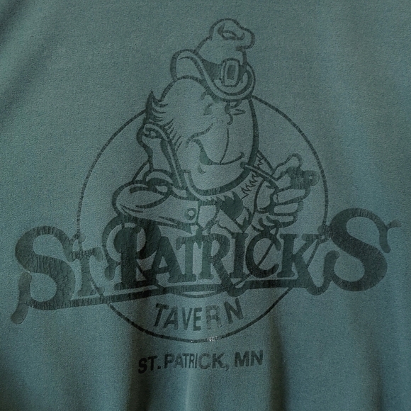 LA Loving 90's Vintage St. Patrick's Tavern Funky Reversible Crewneck Sweatshirt - Picture 12 of 15